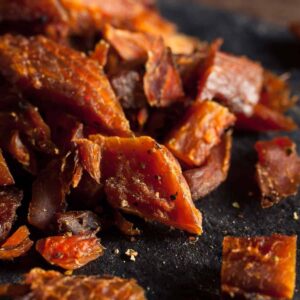 Smoked Roasted Salmon Jerky
